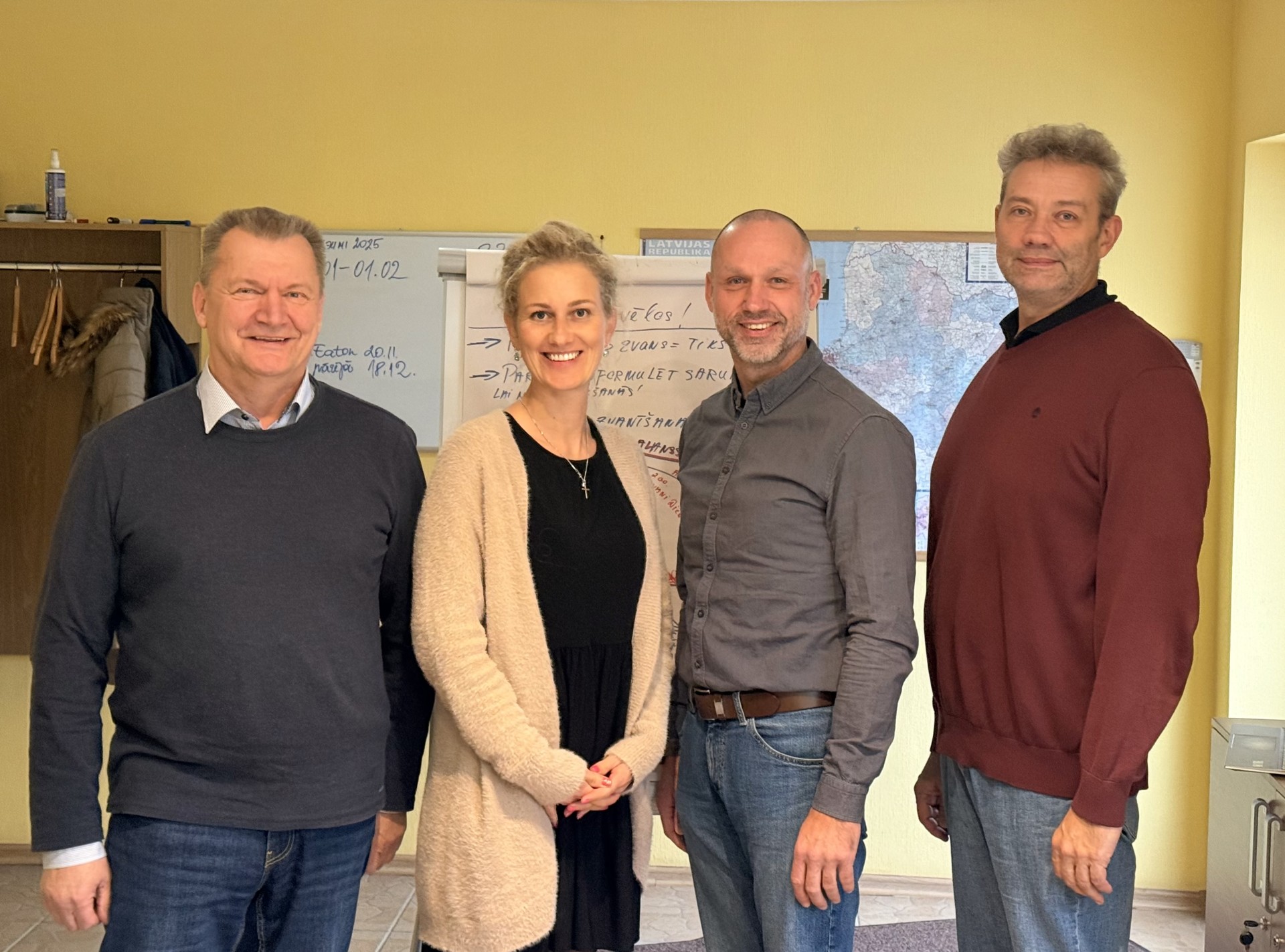 Komandas apmācības ar Līgu Līdeku